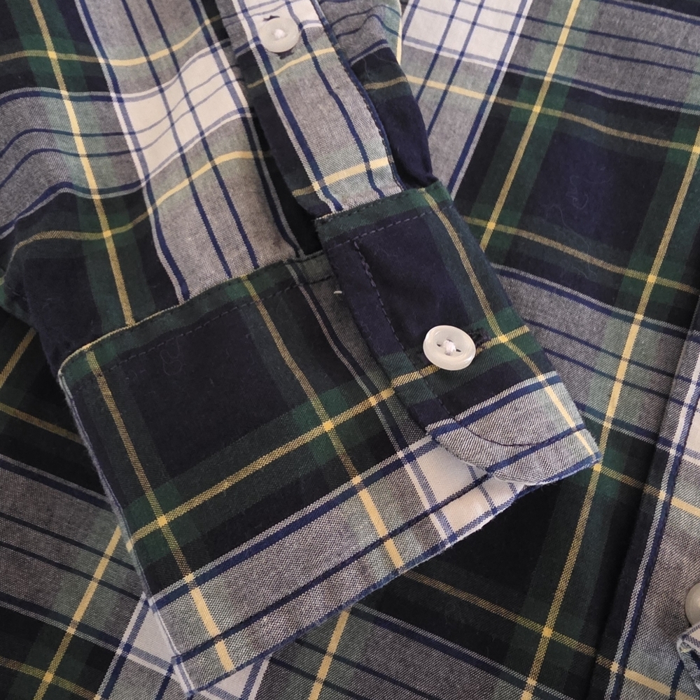 J.Crew Crewcuts Plaid Button-Down Shirt – Size 14 - Picture 6 of 6